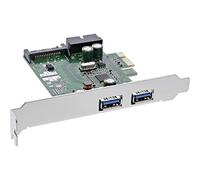 InLine 76666E - Tarjeta de Interfaz PCIe (4 Puertos USB 3.0, 2+2)