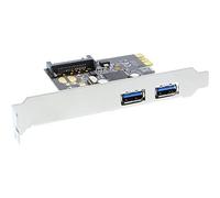 InLine 76666L tarjeta y adaptador de interfaz Interno USB 3.0 - Accesorio (PCIe, USB 3.0, 5 Gbit/s, Windows 7 Home Basic,Windows 7 Home Basic x64,Windows 7 Home Premium,Windows 7 Home Premium..., Windows Server 2008,Windows Server 2008 x64)