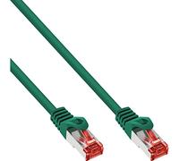 InLine 76903G - Cable de red S/FTP (PiMf), cat. 6, 250 MHz, sin halógenos, cobre, verde, 3 m
