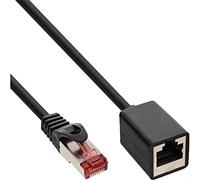 InLine 76903X - Cable alargador S/FTP (PiMf) (categoría 6, 250 MHz, sin halógenos, cobre, 3 m), color negro