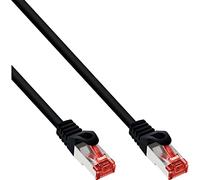 InLine 76907S - Cable de red S/FTP (PiMf), cat. 6, 250 MHz, sin halógenos, cobre, 7,5 m, color negro