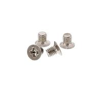 InLine 77781B 4mm 1000pieza(s) M3 - Tornillo (Tornillo, M3, Cabeza plana, PH (Phillips), Plata, 4 mm)
