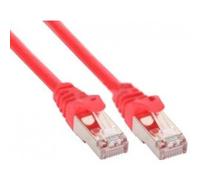 InLine 7m FTP Cat5e - Cable de Red (7 m, RJ-45, RJ-45, Rojo)