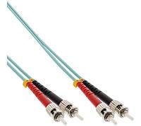 InLine 81555o LWL Duplex Cable (St/St, 50/125 µm, OM3, 0,5 m)