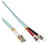 InLine 88151o LWL Duplex Cable (LC/ST, 50/125 µm, OM3, 15 m)