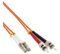 InLine 88502 cable de fibra optica 2 m LC ST Naranja - Cable de fibra óptica (2 m, LC, ST, Macho/Macho, Naranja)