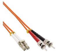 InLine 88518 LWL Duplex Cable (LC/ST, 50/125 µm, OM2, 25 m)