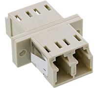 InLine 89989K - Conector dúplex multimodo (LC/LC, LWL), Color Beige