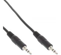 Inline 99932 1.5m 3.5mm 3.5mm Negro Cable de Audio