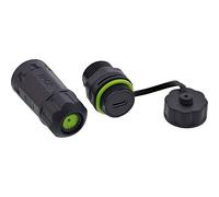 Inline Acoplamiento de Cable USB C Corto IP68 Impermeable blindado USB-C Hembra a Hembra 5 GB/s Datos y Corriente de 5 V/2 A, conexión al Aire Libre para la Industria y el hogar, 69927M