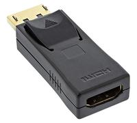 InLine DisplayPort/HDMI DisplayPort male Negro