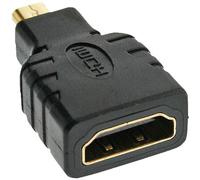 Inline Adaptador HDMI Toma HDMI A a clavija Micro HDMI D Compatible con 4K/60Hz