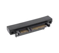 InLine Adaptador SATA connettore/Hembra - 22pol. (15 + 7) - alcistas de Hombros - para adaptar, 27700F