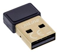 InLine Adaptador USB Bluetooth 5.3, sin controlador, Plug and Play, alcance de hasta 20 m, chip Realtek, compatible con A2DP PAN HFP, para Windows 8.1 10 11, 41322B