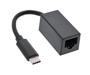 InLine Cable adaptador de red USB 3.0, Red Gigabit, USB Tipo-C