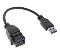InLine® Cable Adaptador USB 3.2 Gen1, 0,2 m
