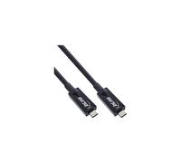 Inline Cable AOC USB 3.2 Gen 2, USB-C macho/macho, negro, 7,5 m