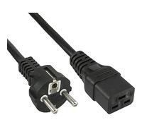 InLine Cable de 16 A - Enchufe con Puesta a Tierra precisamente a Enchufe de connettore IEC320/C19-1 m, 16658E