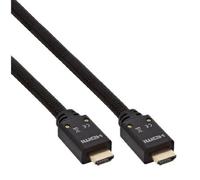 Inline Cable HDMI activo con amplificador integrado negro 15 m