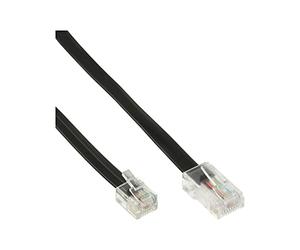 InLine Cable modular RJ45 a RJ11 macho/macho, 4 hilos, 15 m