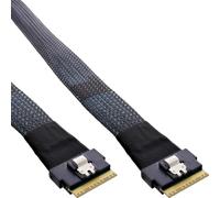InLine® Cable SAS Slim SFF-8654 8X a SFF-8654 8X, 48 Gb/s, 0,75 m