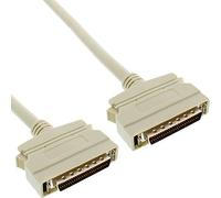 InLine SCSI-2 - Cable SCSI2 (Conector Macho a mDB50, Conector Macho a Conector Macho de 1 m)