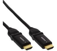 InLine Cavo HDMI High Speed with Ethernet, FullHD 1080p.Type-A maschio/Type-A maschio orientabile marca INLINE