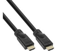 INLINE Cavo Premium HDMI High Speed with Ethernet, FullHD 1080p., UHD 2.160p, Type-A maschio/Type-A maschio, Pin dorati, Nero, Marca