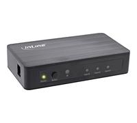 InLine® Conmutador HDMI, 3 vías, 4 K2K @ 60 Hz, HDCP 2.2
