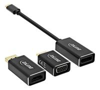 InLine - Conversor de Pantalla USB Negro