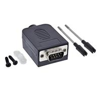 Inline D-Sub 9 92501I - Bloque de terminales con terminales de Tornillo y Tornillos moleteados para cableado Serie, prototipos, 92501I