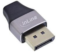 InLine DisplayPort 1.4 - Adaptador DP Macho a Mini DP Hembra (8 K, Compatible con PC, Mac y Monitor)