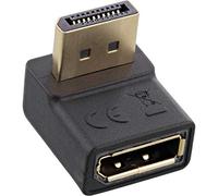 InLine® DisplayPort - Adaptador DisplayPort macho/hembra, ángulo hacia arriba
