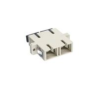 InLine Duplex SC/SC, Multimode, with flange 2 x SC Beige - Adaptador para cable (Multimode, with flange, 2 x SC, 2 x SC, Female connector / Female connector, Beige)