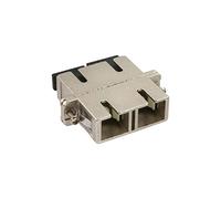 InLine Duplex SC/SC, Multimode, with Flange 2 x SC Plata - Adaptador para Cable (Multimode, with Flange, 2 x SC, 2 x SC, Female Connector/Female Connector, Plata)