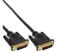 InLine cable de conexión DVI-D Premium, digital 24+1 macho / macho, Dual Link, 15m