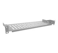 InLine Estante de 19", 150 mm, 10 kg, 1U, RAL 7035 Gris, 19114B