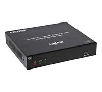 Inline Extensor HDMI KVM a través de transmisor IP, 4K 60 Hz, 100 m | Transmisor HDMI KVM a través de IP, 4K 60 Hz, USB 2.0, IR, hasta 100 m, solo con receptor 57886H
