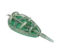 Inline Feeder para pesca de carpa, cesta de plástico de 20 a 100 g, diseño aerodinámico para lanzamientos anchos, con alfombrilla para cebo, accesorios Terminal Tackle (60 g)