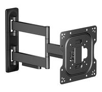 Inline Full-Motion 23103B - Soporte de Pared para televisores (23-43", orientable, inclinable, Extensible, VESA 75-200 mm, Carga máxima de 35 kg, Color Negro)