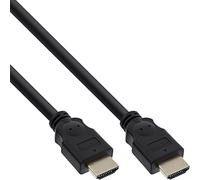 InLine HDMI cable, 19pin M/M, 1m cable HDMI HDMI tipo A (Estándar) Negro - Cables HDMI (19pin M/M, 1m, 1 m, HDMI tipo A (Estándar), HDMI tipo A (Estándar), Negro)