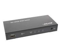 InLine HDMI Switch/Conmutador, 3 entradas a 1 Salida, 4 K2 K, 3D, HD Audio