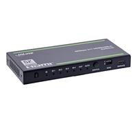 InLine Interruptor HDMI 4 Vías 48Gb/s 8K 60Hz con USB-C, Negro