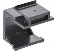 InLine Keystone SNAP-In Blindabdeckung für Modul Steckplatz schwarz 10er