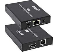 Inline KVM - Extensor HDMI sobre IP (Full HD, 150 m, USB KVM, IR)