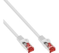 InLine 0.5m S-STP/PiMF Cat. 6 - Cable de Red (0,5 m, RJ-45, RJ-45, Blanco)
