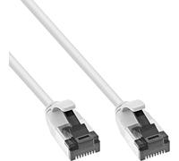 InLine Patchkabel slim, U/FTP, Cat.8.1, TPE libre de halógenos, blanco, 3m