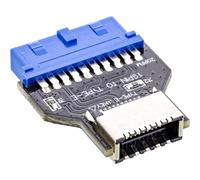 InLine® Placa Base USB 3.0 a USB 3.2 Tipo E Key-A Adaptador Interno