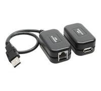 InLine RJ-45 Cat.5e - Adaptador para Cable (USB 1.1, RJ-45, Macho/Hembra) Negro