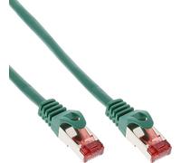 InLine S/FTP Cat6 15m - Cable de Red (15 m, Cat6, S/FTP (S-STP), RJ-45, RJ-45, Verde)